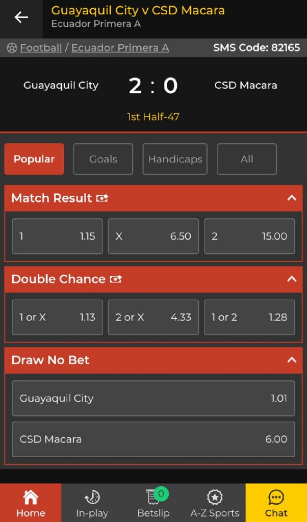 Betlion live betting