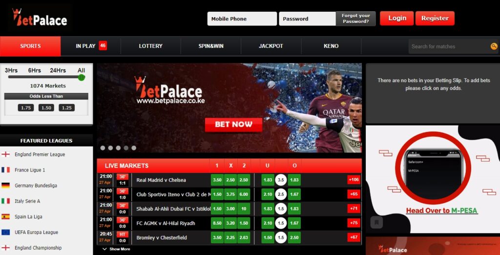 BetPalace Kenya