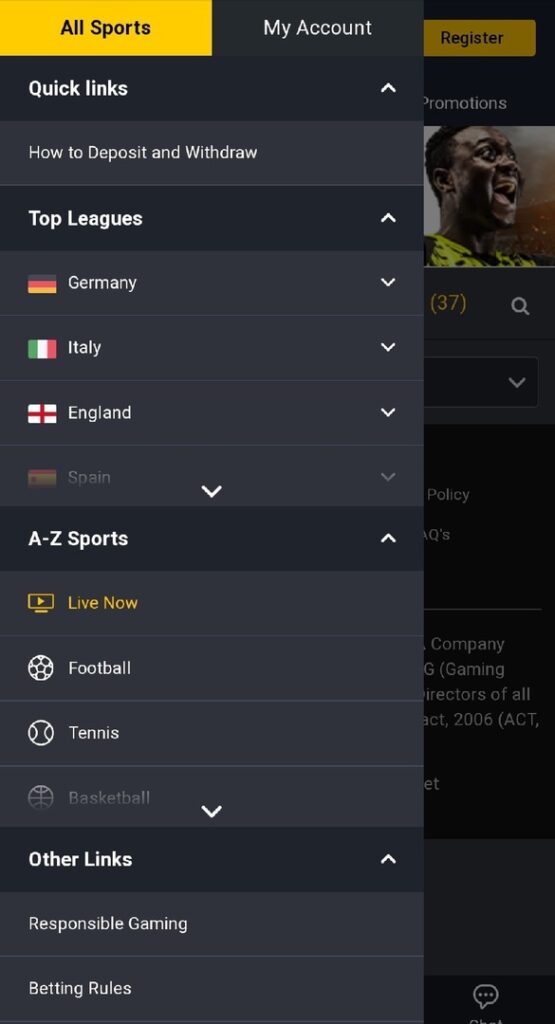 Betyetu Sportsbook