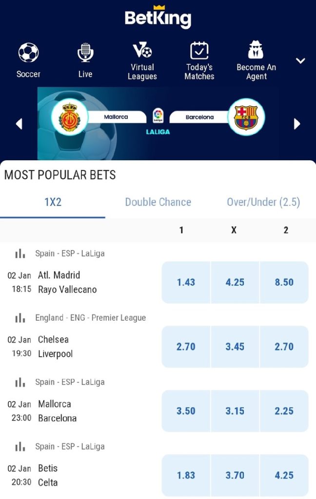 BetKing Mobile App