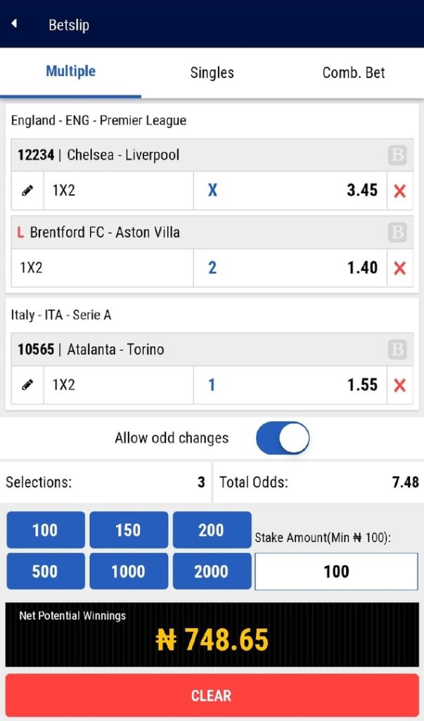 Betslip