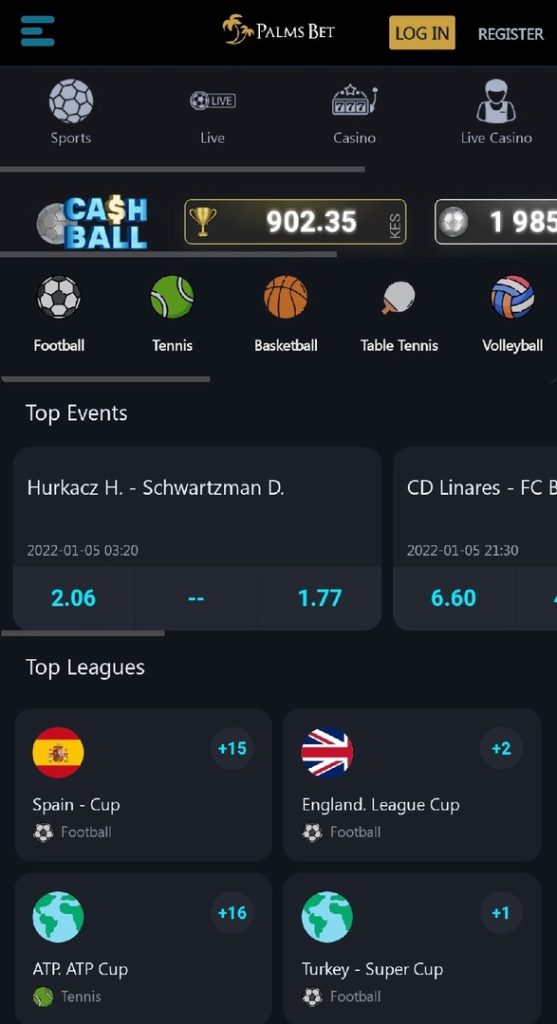 PalmsBet App Kenya